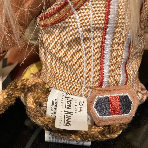 The Lion King The Broadway Musical Simba Bean Bag (Disney Presents) - Picture 10 of 12